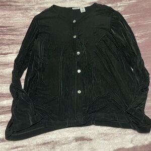 Black Velvet Women's Cardigan